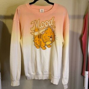 Disney Mood Ombre Cat Sweatshirt